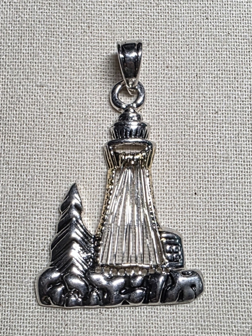 Vintage Lighthouse Pendant